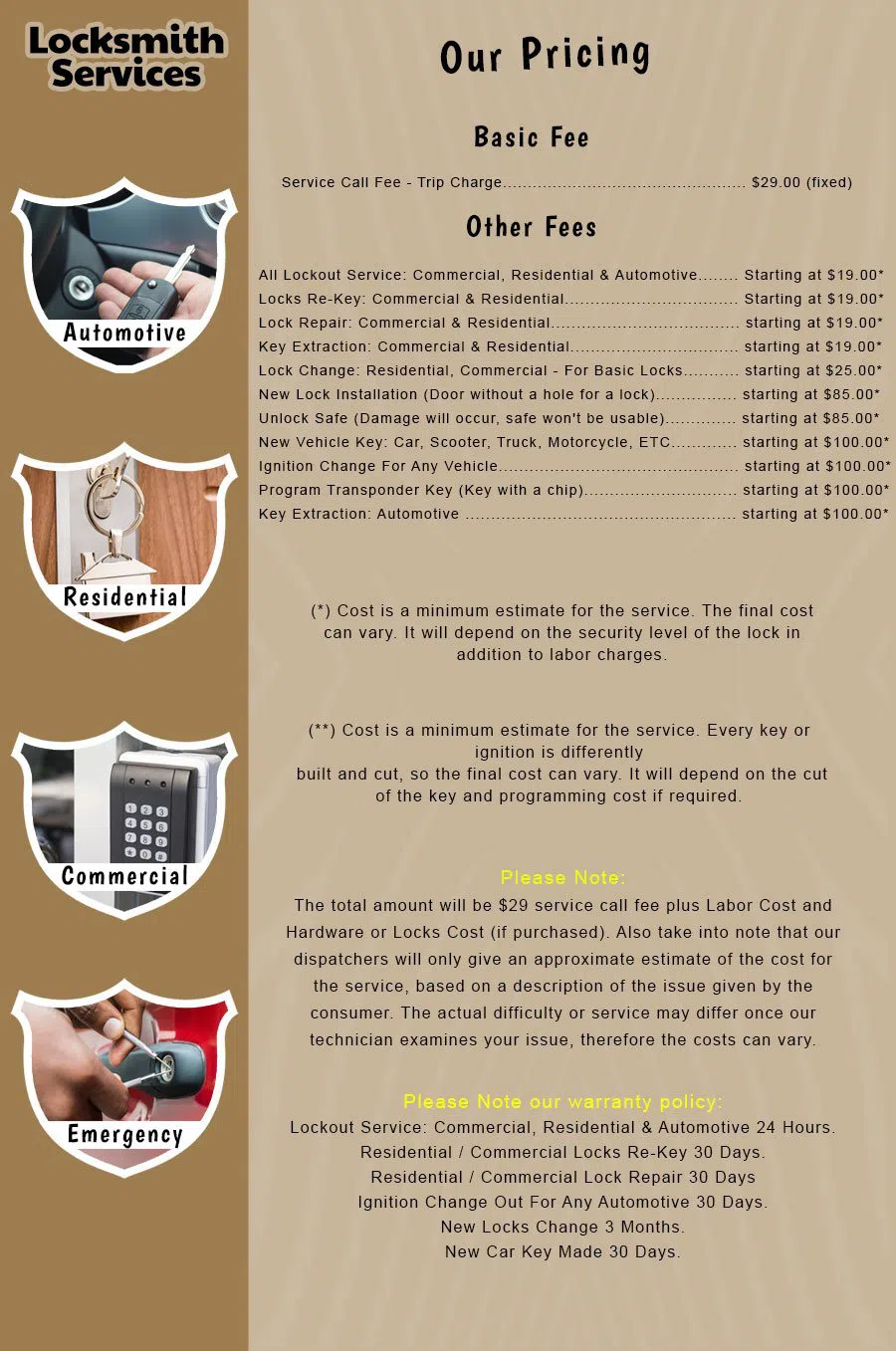 Elite Locksmith Services Providence, RI 401-424-9608